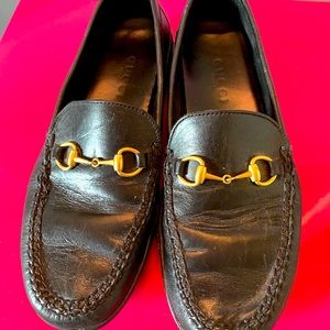 Black Gucci shoes
